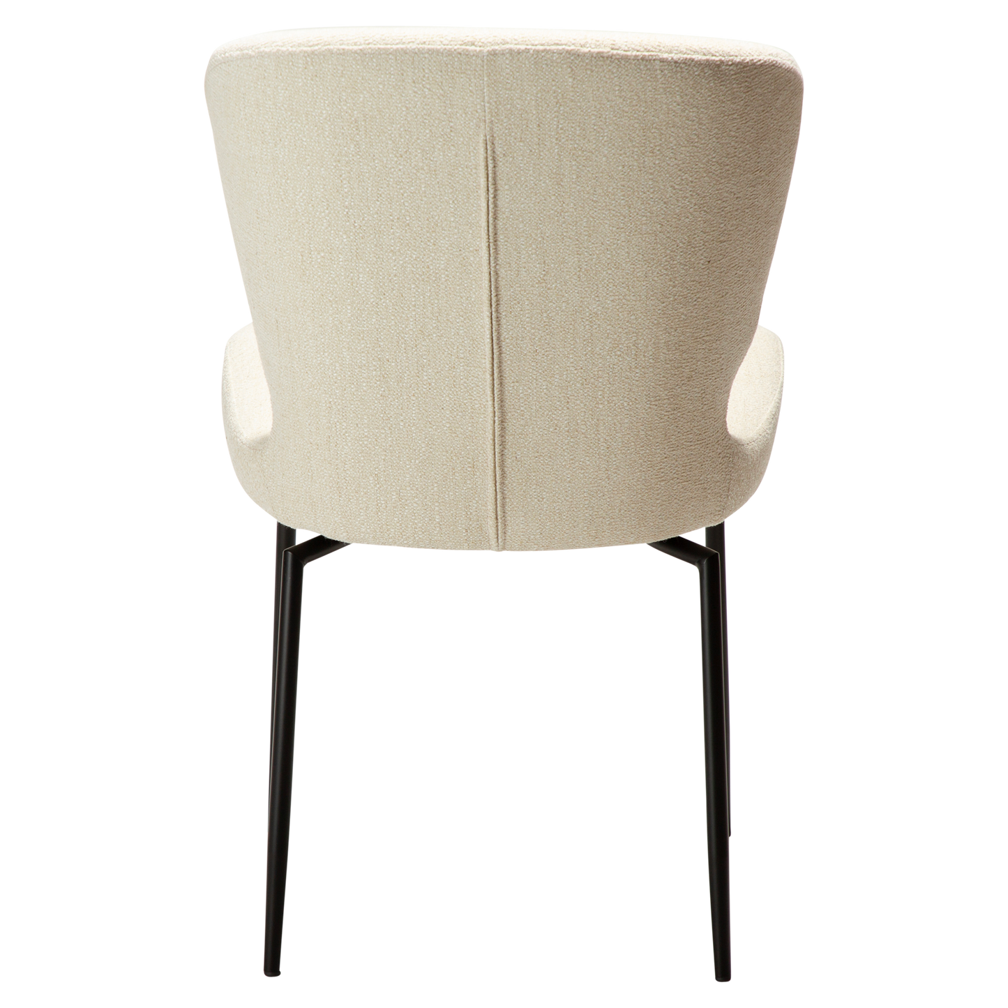 Stuhl Guai Creme / schwarz schwenkbar (2er-Set)