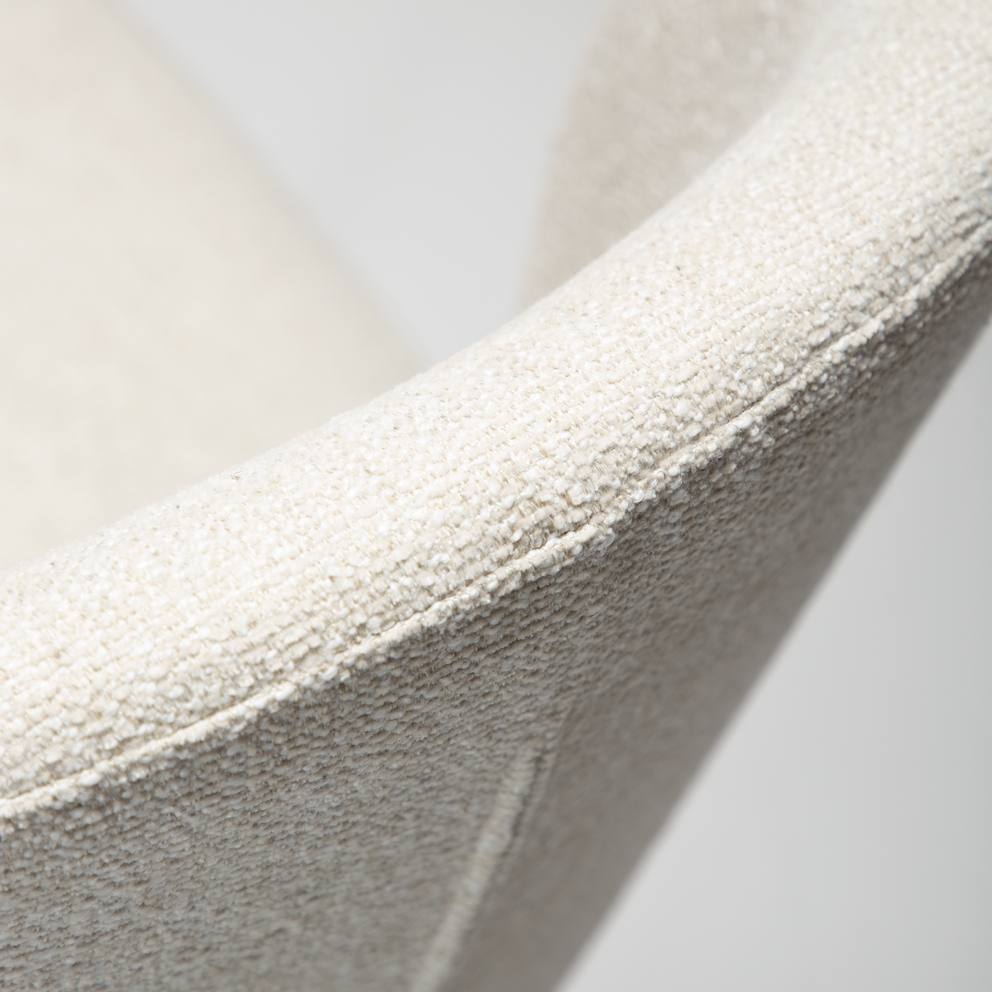Stuhl Guai Creme / schwarz schwenkbar (2er-Set)