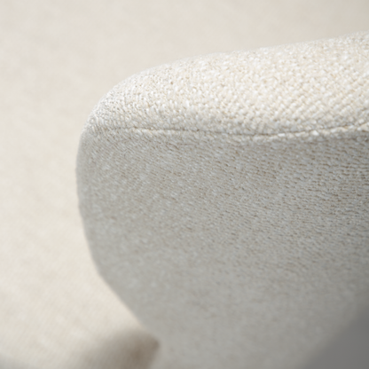 Stuhl Guai Creme / schwarz schwenkbar (2er-Set)