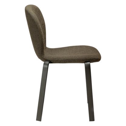Stuhl Hopea Dunkeloliv (2er-Set)