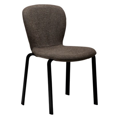 Stuhl Hopea Mokkabraun (2er-Set)