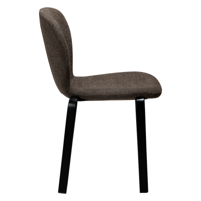 Stuhl Hopea Mokkabraun (2er-Set)