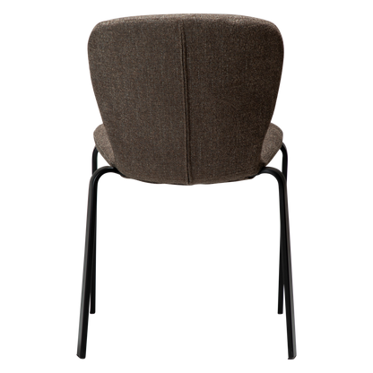 Stuhl Hopea Mokkabraun (2er-Set)