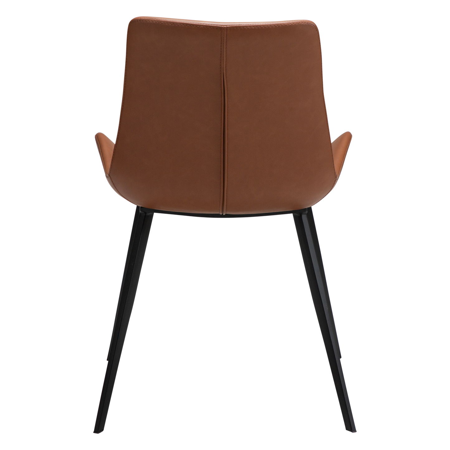 Stuhl Hura Kunstleder Cognac (2er-Set)