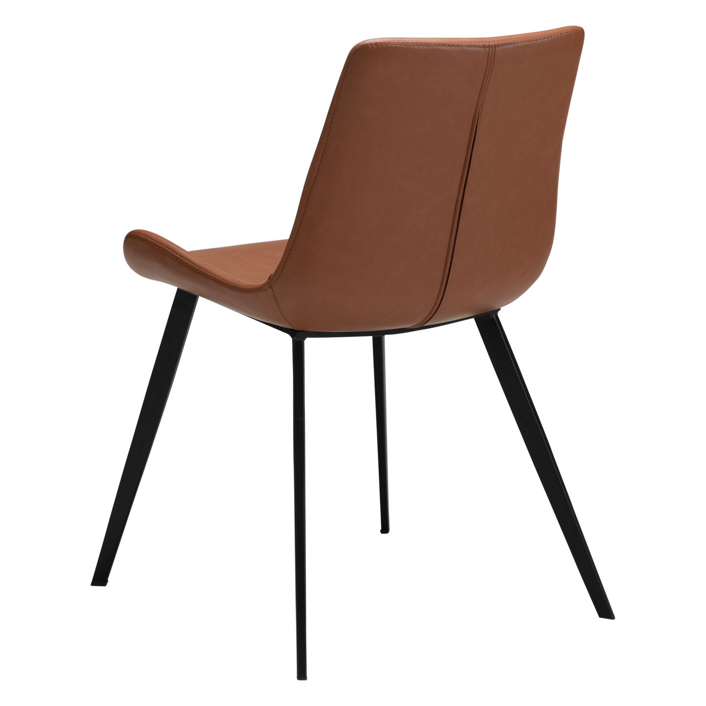 Stuhl Hura Kunstleder Cognac (2er-Set)