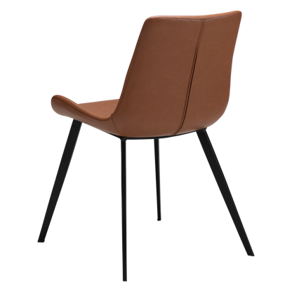 Stuhl Hura Kunstleder Cognac (2er-Set)