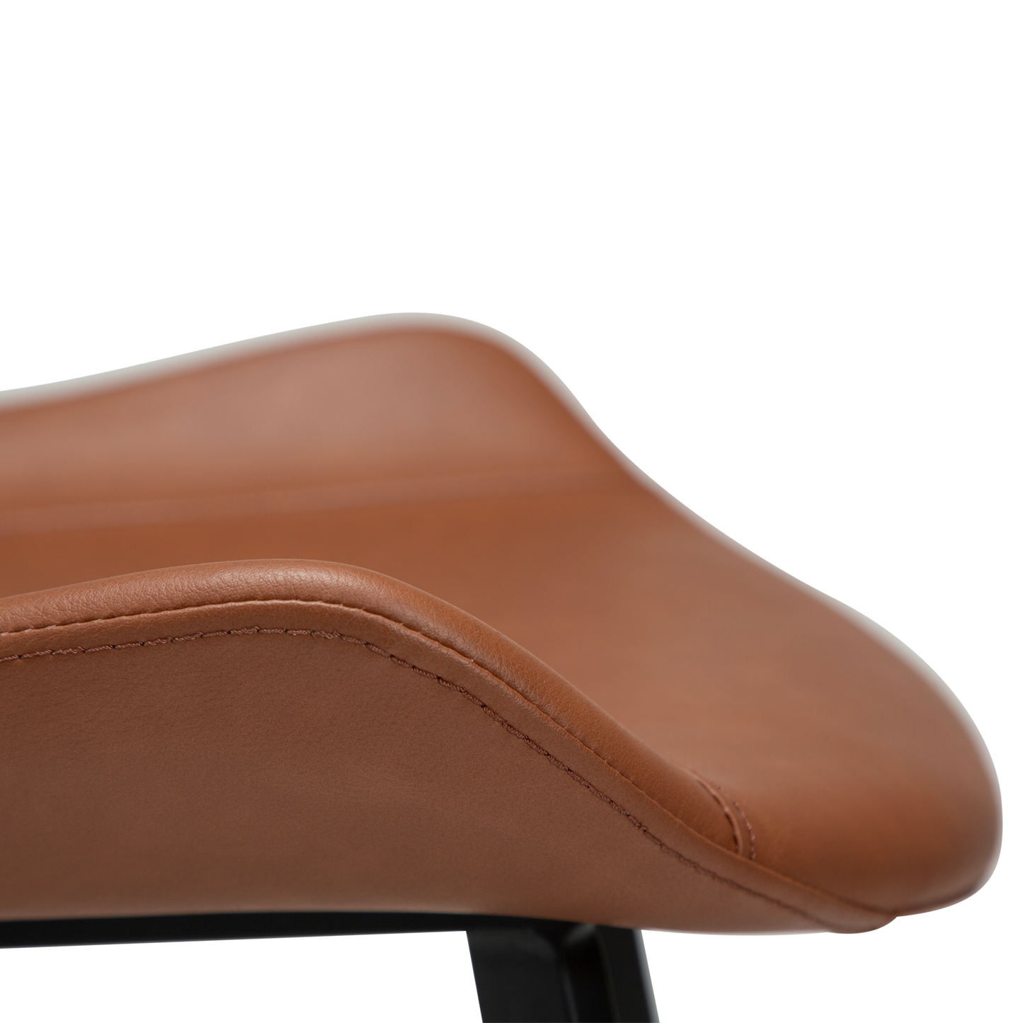 Stuhl Hura Kunstleder Cognac (2er-Set)
