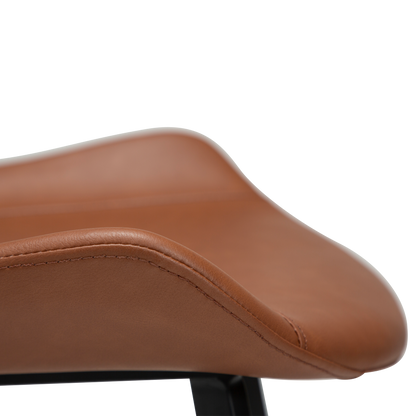 Stuhl Hura Kunstleder Cognac (2er-Set)