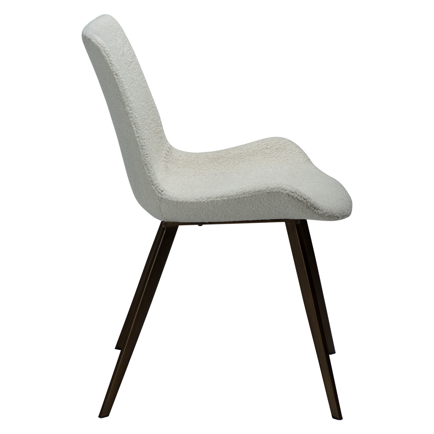 Stuhl Hura Sand / messing (2er-Set)