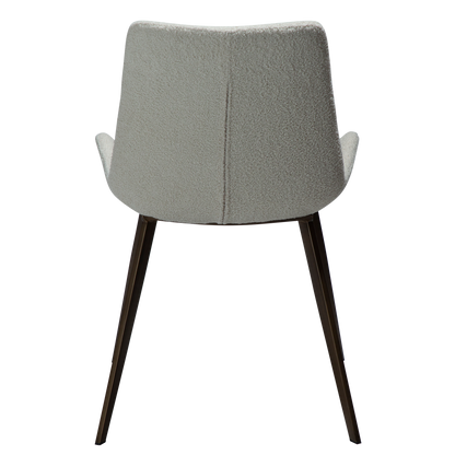 Stuhl Hura Sand / messing (2er-Set)