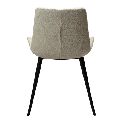 Stuhl Hura Sand / schwarz (2er-Set)
