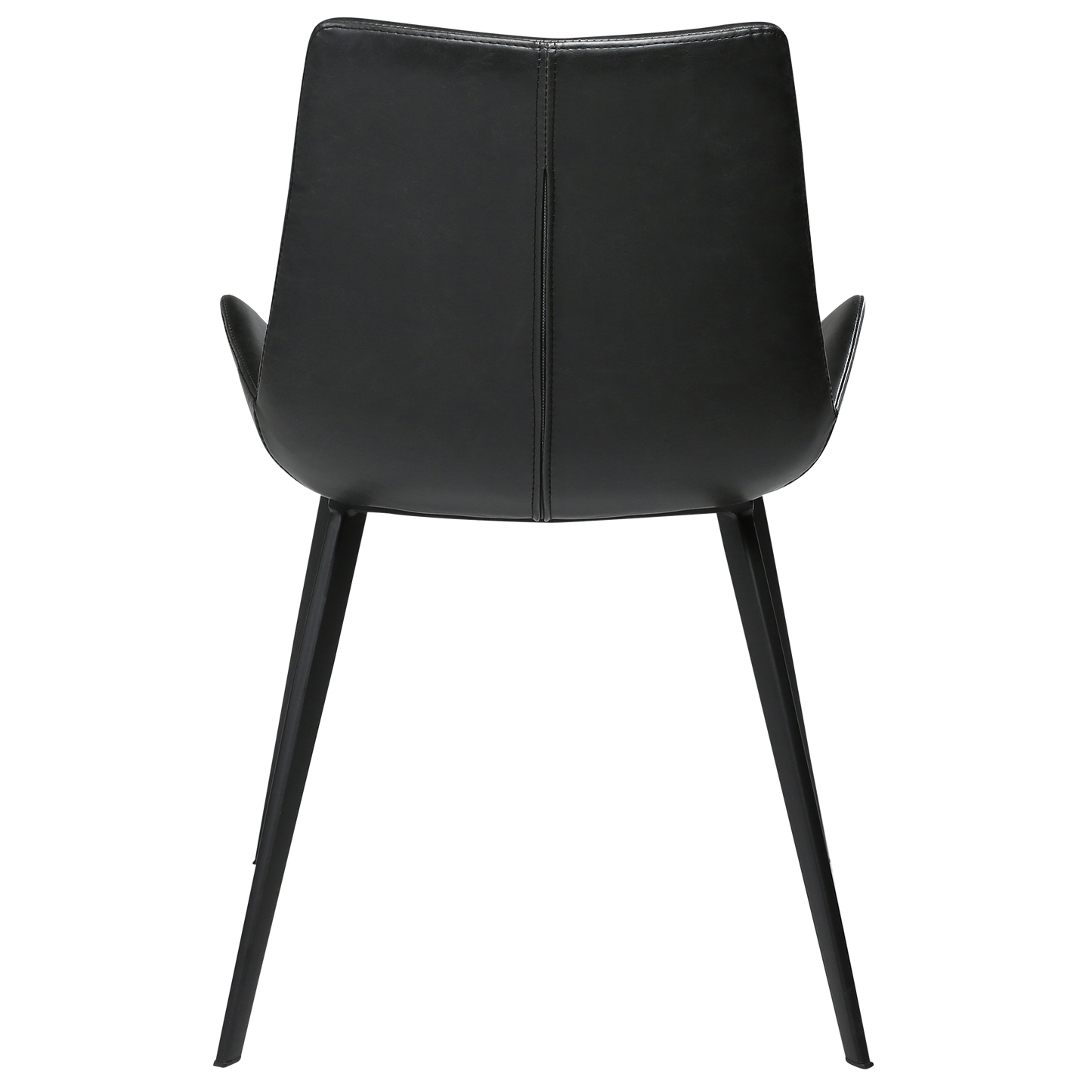 Stuhl Hura Kunstleder Vintage Schwarz (2er-Set)