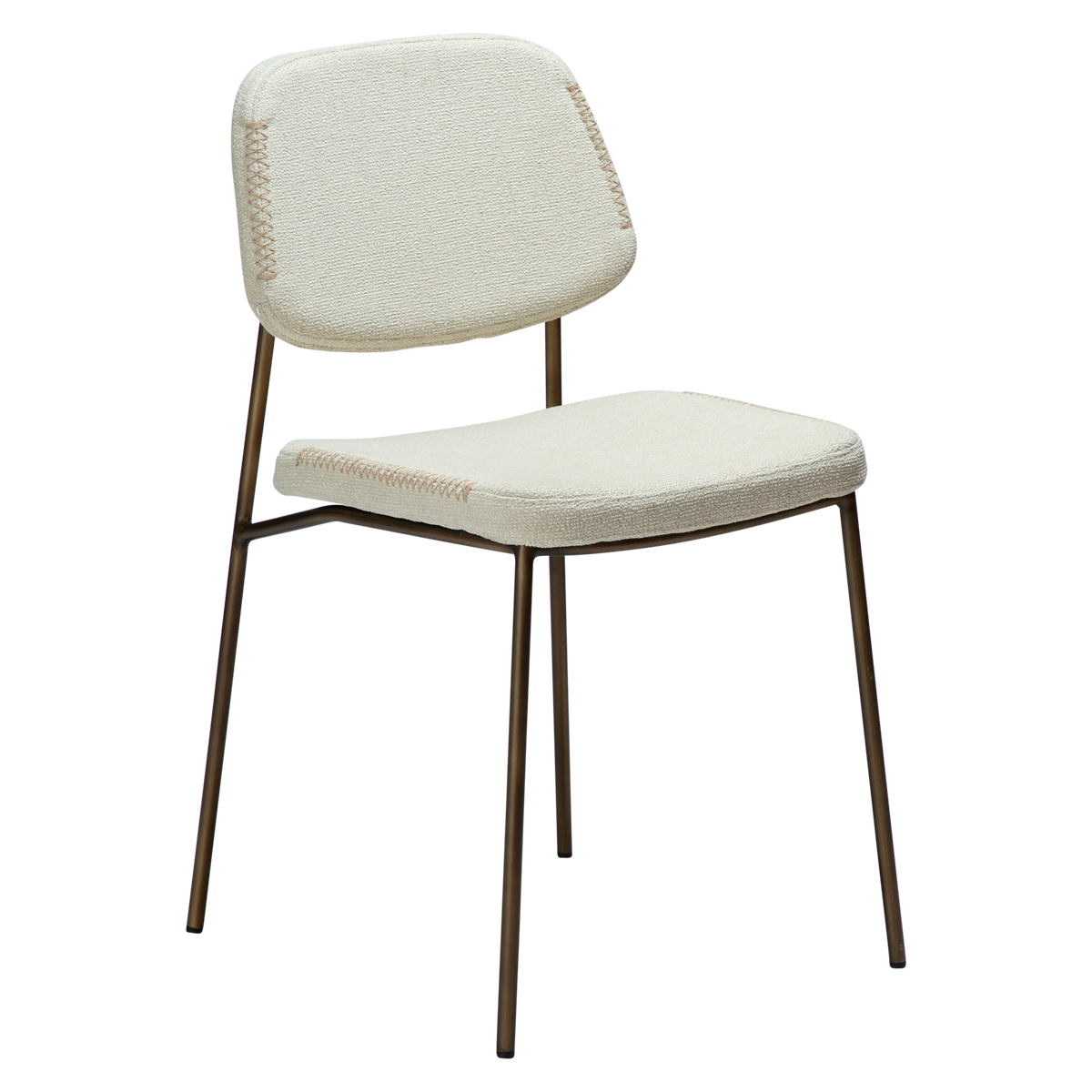 Stuhl Mango Elfenbein (2er-Set)