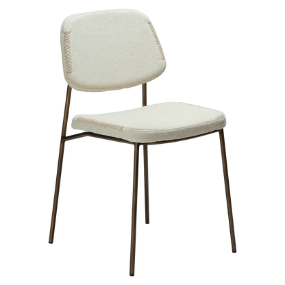 Stuhl Mango Elfenbein (2er-Set)