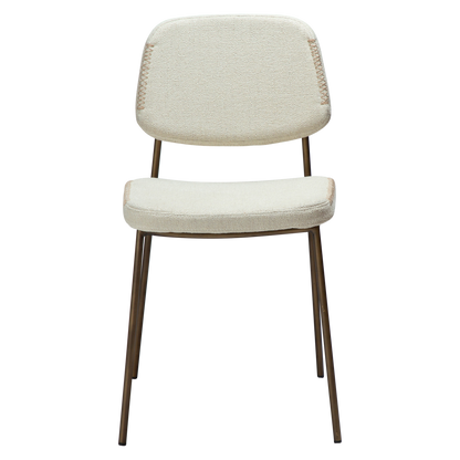 Stuhl Mango Elfenbein (2er-Set)