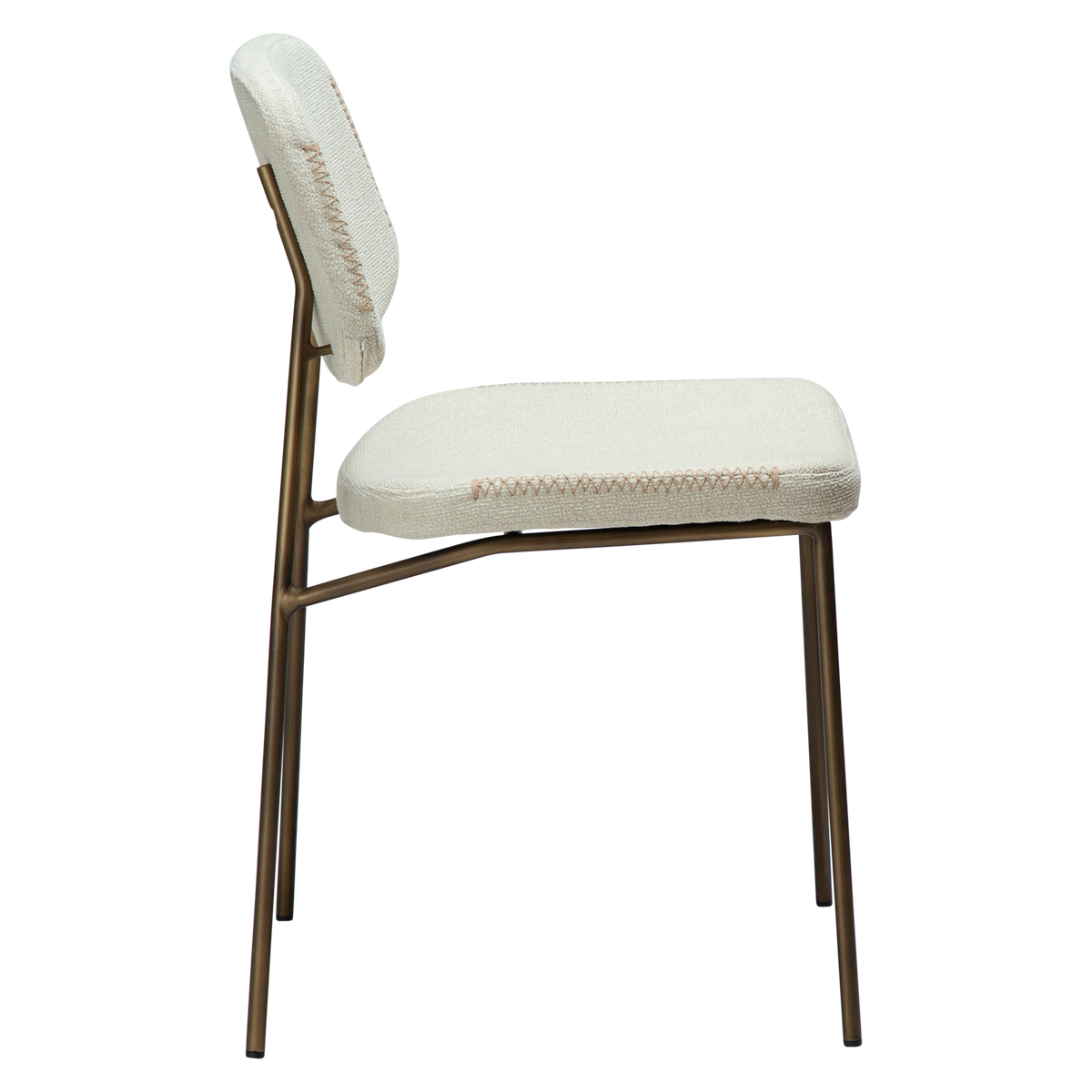 Stuhl Mango Elfenbein (2er-Set)