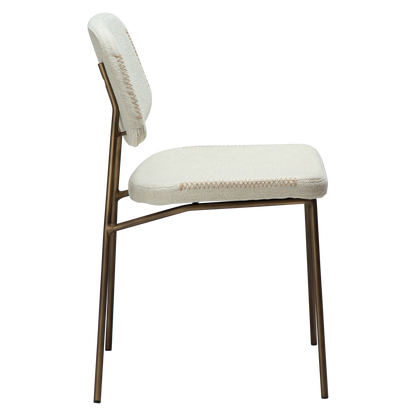 Stuhl Mango Elfenbein (2er-Set)