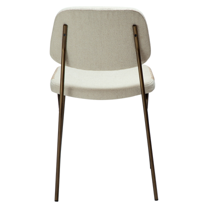 Stuhl Mango Elfenbein (2er-Set)