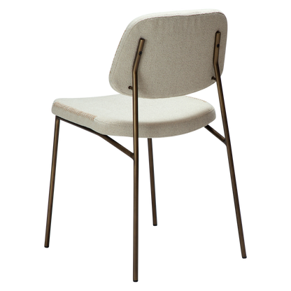Stuhl Mango Elfenbein (2er-Set)