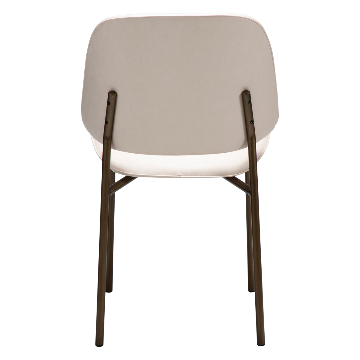 Stuhl Olea Kunstleder Puderrosa (2er-Set)