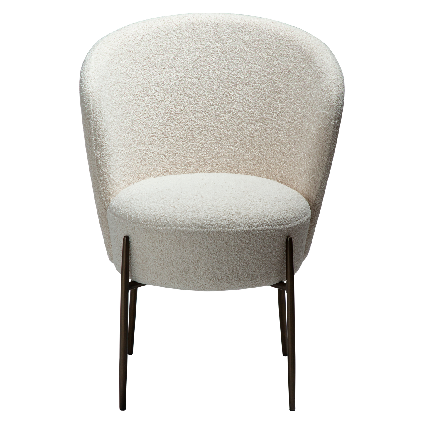 Esszimmerstuhl Bouclé Beige