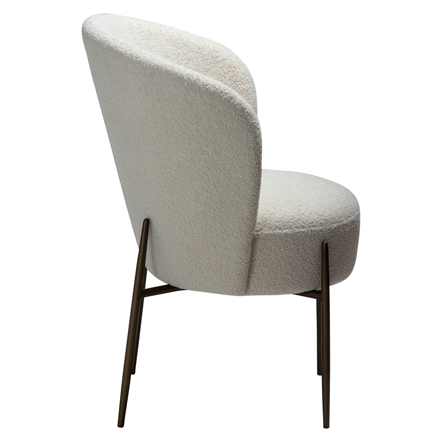 Esszimmerstuhl Bouclé Beige