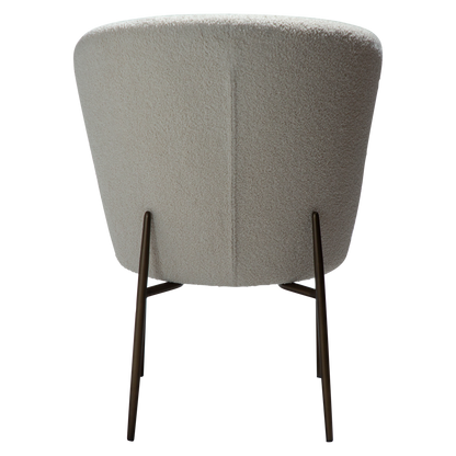 Esszimmerstuhl Bouclé Beige