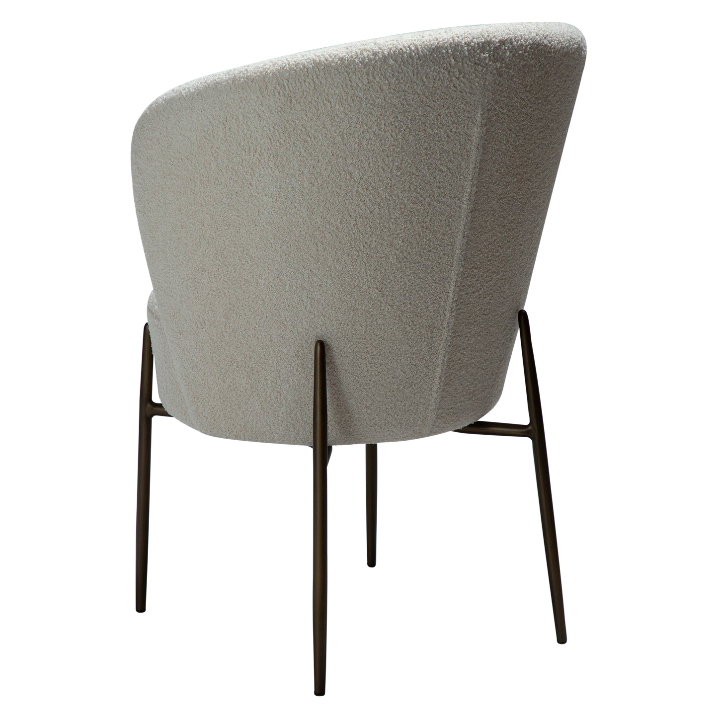 Esszimmerstuhl Bouclé Beige