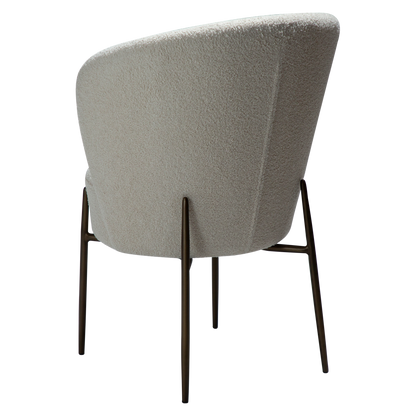 Esszimmerstuhl Bouclé Beige