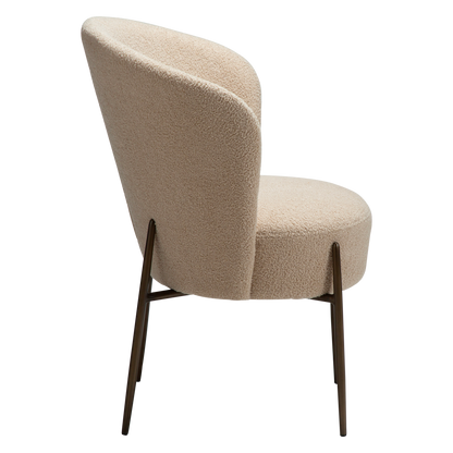 Esszimmerstuhl Bouclé Mandelton