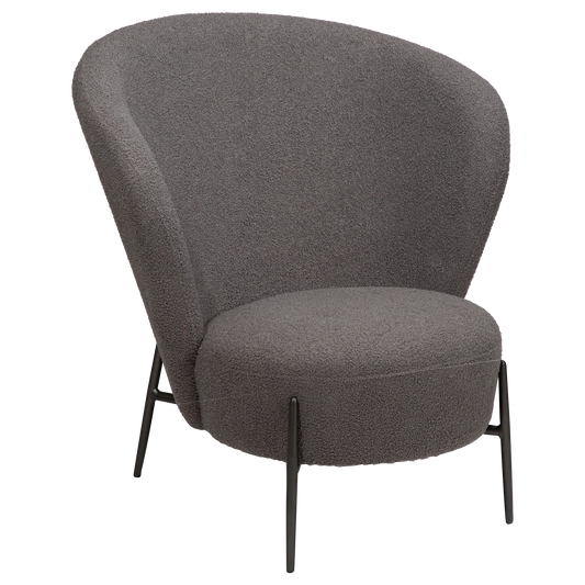 Eleganter Wohnsessel Bouclé Stone