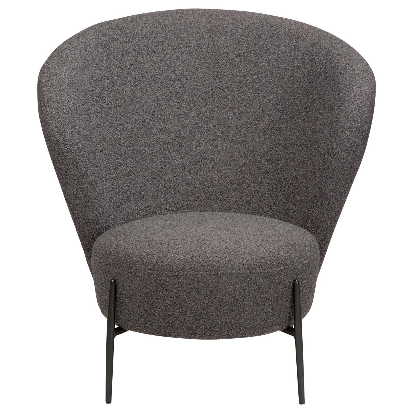 Eleganter Wohnsessel Bouclé Stone