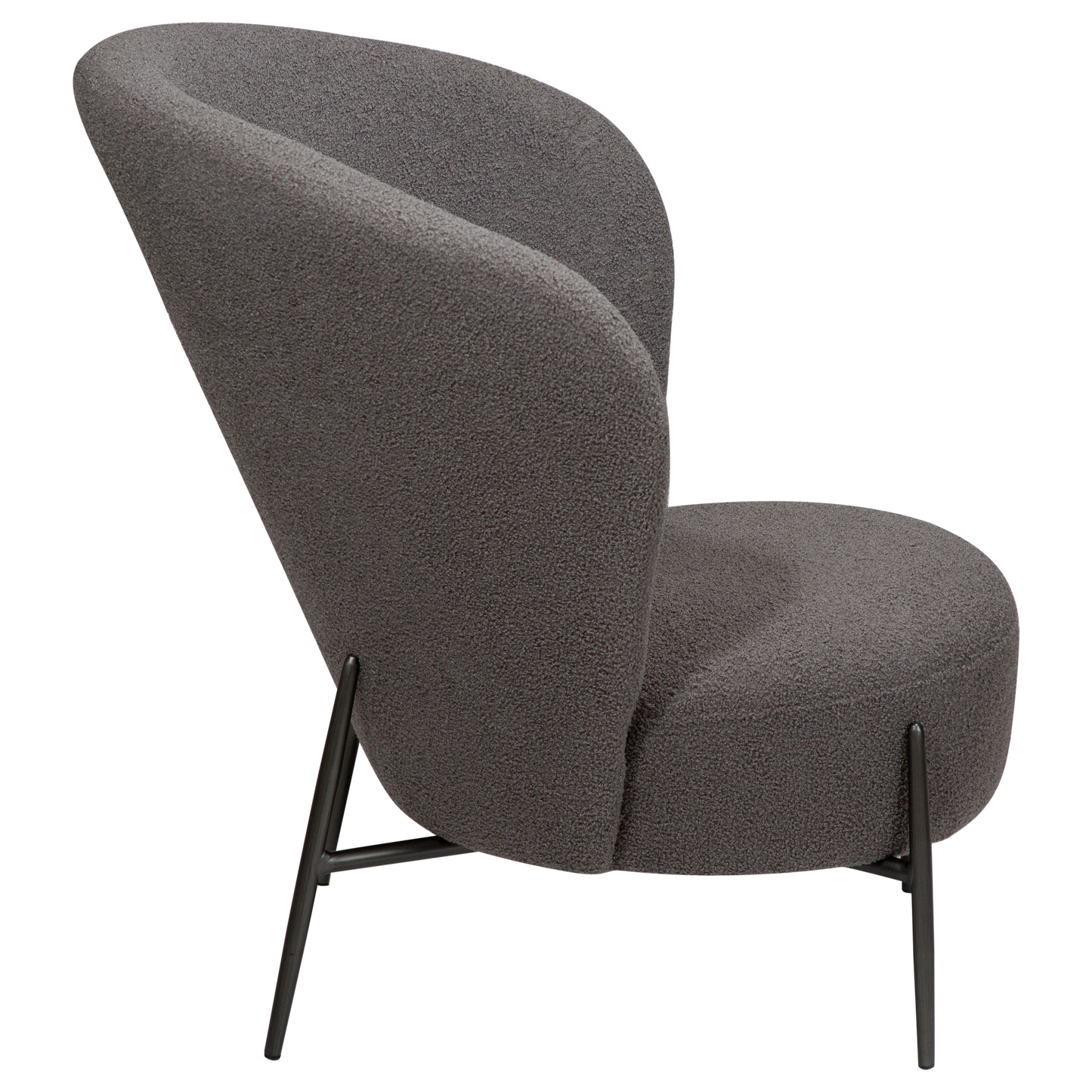 Eleganter Wohnsessel Bouclé Stone