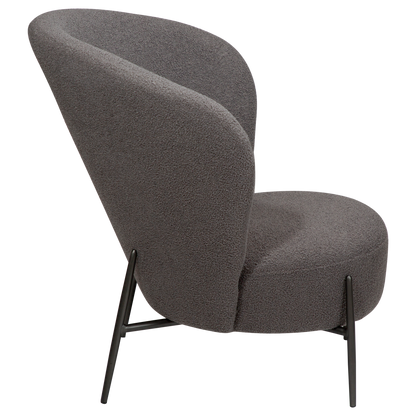 Eleganter Wohnsessel Bouclé Stone