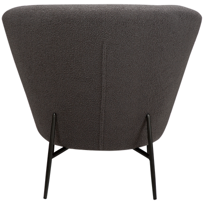 Eleganter Wohnsessel Bouclé Stone