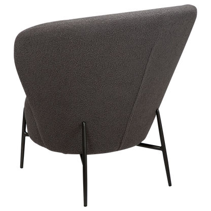 Eleganter Wohnsessel Bouclé Stone