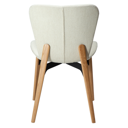 Stuhl Picea Elfenbein (2er-Set)