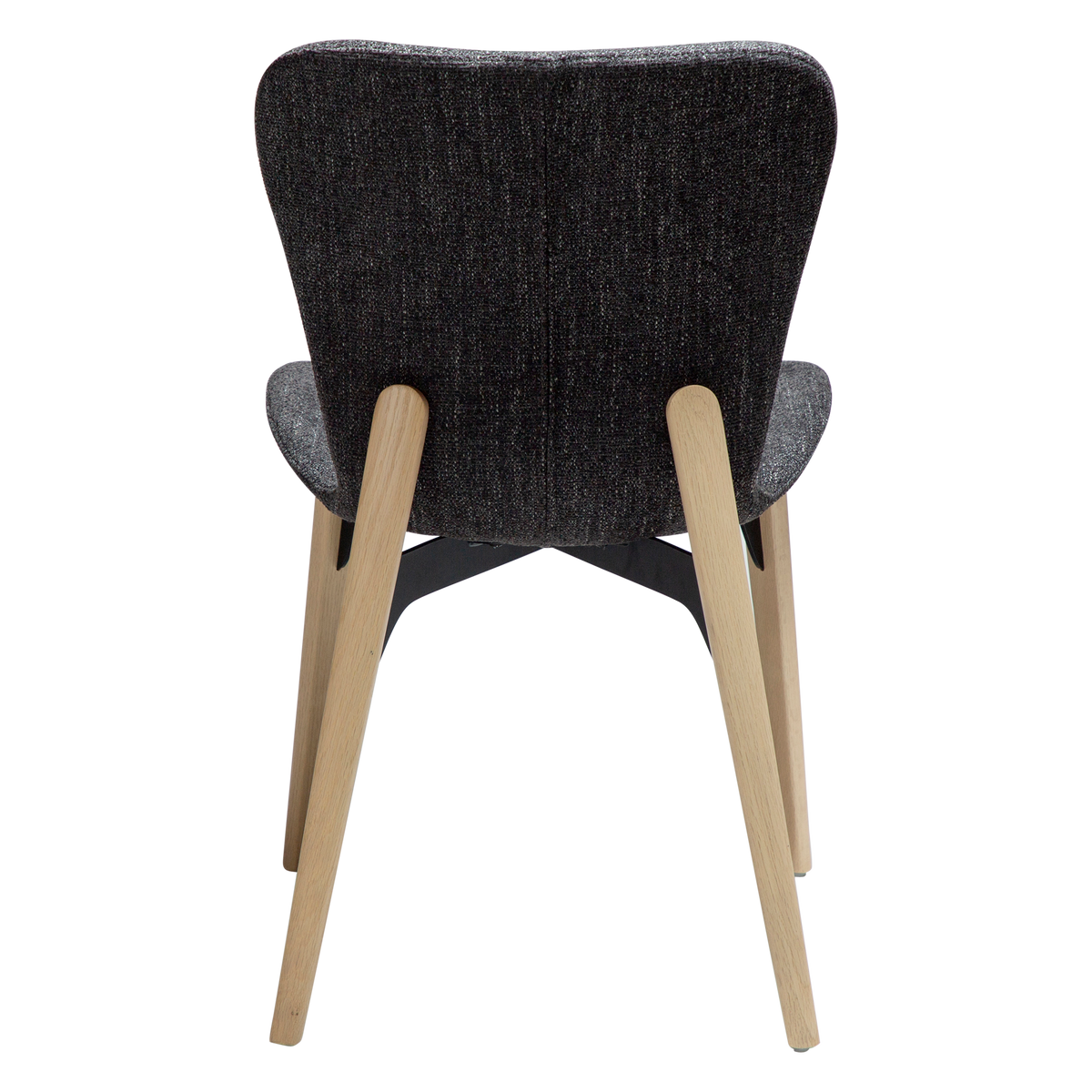 Stuhl Picea Tiefschwarz (2er-Set)