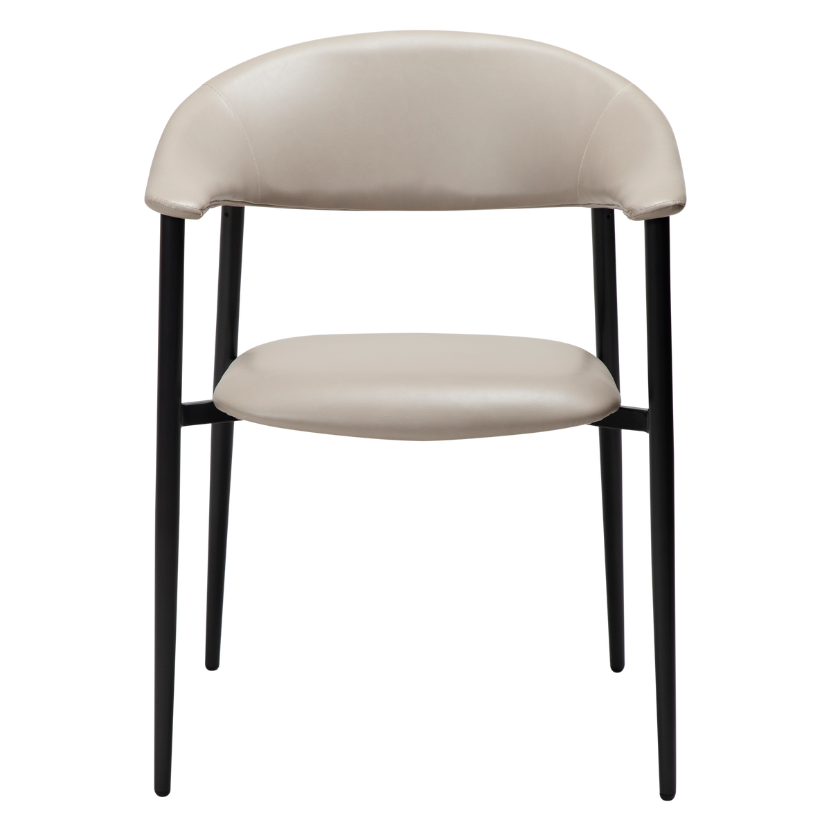 Armlehnstuhl Rhus Kunstleder Kaschmir (2er-Set)