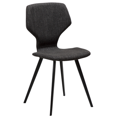 Stuhl Sabal Tiefschwarz (2er-Set)