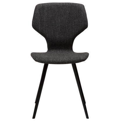 Stuhl Sabal Tiefschwarz (2er-Set)