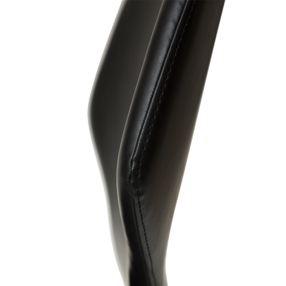 Stuhl Sabal Kunstleder Vintage Schwarz / schwarz (2er-Set)