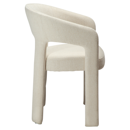Armlehnstuhl Sugi Creme (2er-Set)