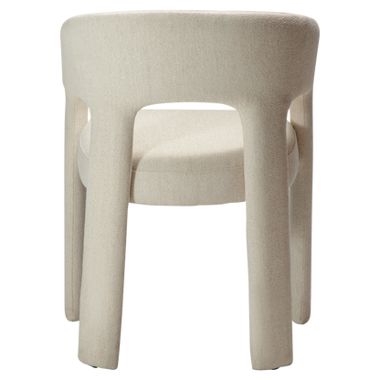 Armlehnstuhl Sugi Creme (2er-Set)
