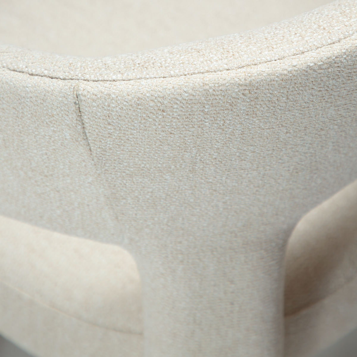 Armlehnstuhl Sugi Creme (2er-Set)