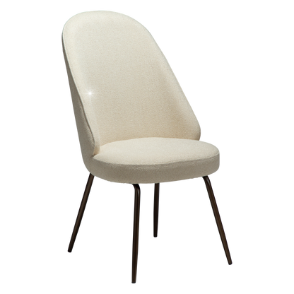 Stuhl Ulmus Mandelbeige schimmernd (2er-Set)