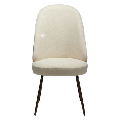 Stuhl Ulmus Mandelbeige schimmernd (2er-Set)