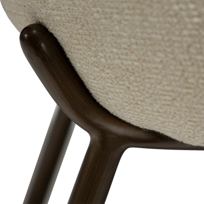 Stuhl Ulmus Mandelbeige schimmernd (2er-Set)