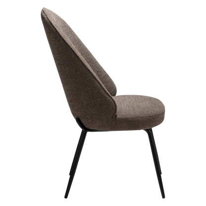 Stuhl Ulmus Mokkabraun (2er-Set)