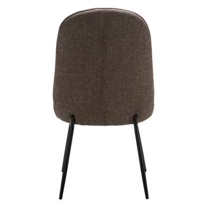 Stuhl Ulmus Mokkabraun (2er-Set)